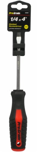 Pro-Grade Slotted Screwdriver Perspective: front