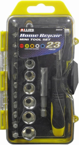 Allied 23-Piece Home Repair Mini Tool Set Perspective: front