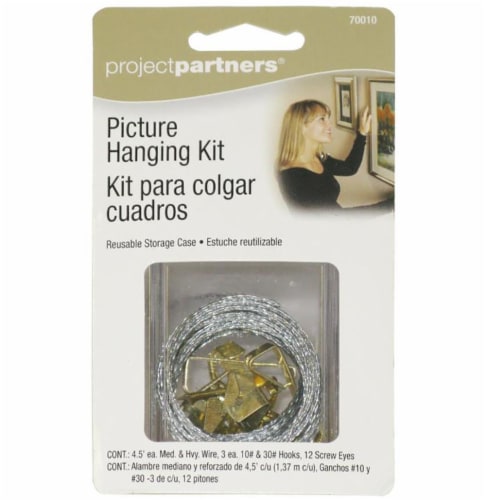 Project Partners Picture Hanging Kit Perspective: front
