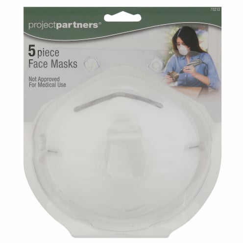 Allied Project Partners Dust Masks - White Perspective: front