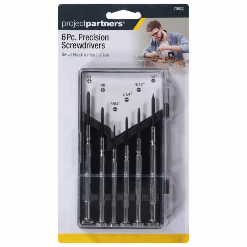 Precision Screwdriver 6-PC, Screwdrivers