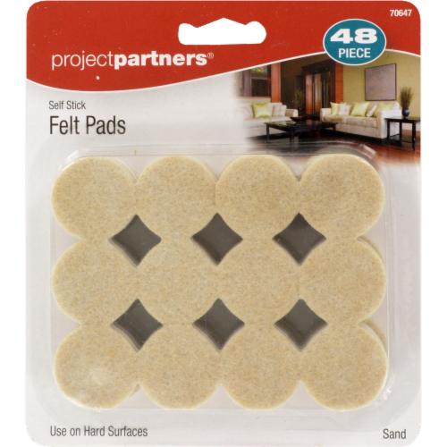 Project Partners Felt Pads Perspective: front