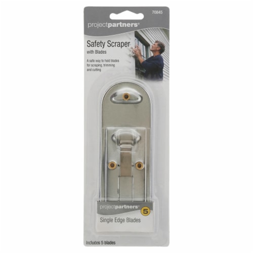 Project Partners Single Edge Blades Safety Scraper Perspective: front