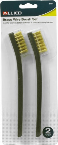 Allied 83253 Brass Wire Brush Set - 2 Piece Perspective: front
