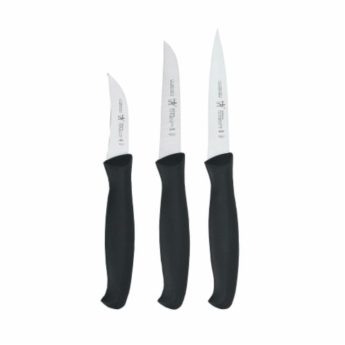 Henckels 3-Piece Paring Knife Set - Black Perspective: front