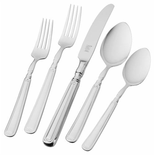 ZWILLING Vintage 1876 23-pc 18/10 Stainless Steel Flatware Set Perspective: front