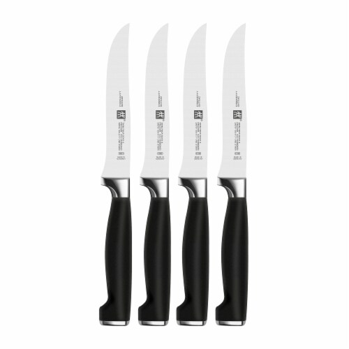ZWILLING TWIN Four Star II 4pc Steak Knife Set, 4pc Smith’s Food