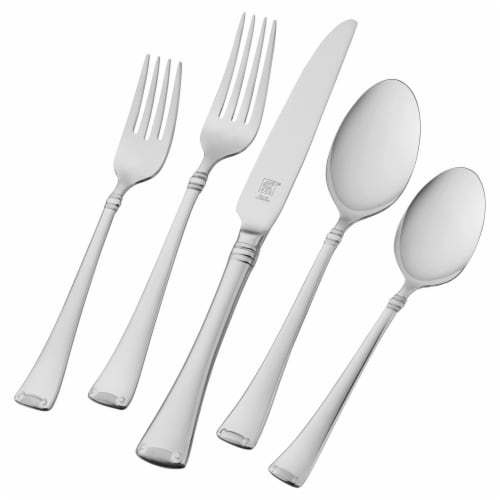 Zwilling J.A. Henckels Bellasera 45-Piece Flatware Set, Stainless Steel