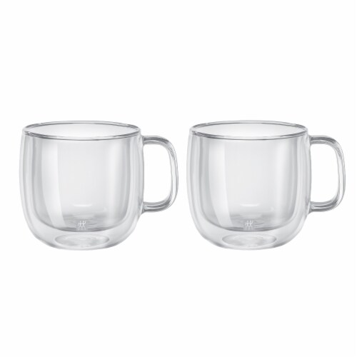 ZWILLING Sorrento Plus 2-pc Double-Wall Glass Cappuccino Mug Set 