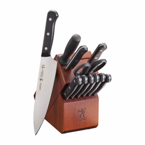 Henckels Solution Fine Edge Knife Block Set Perspective: front