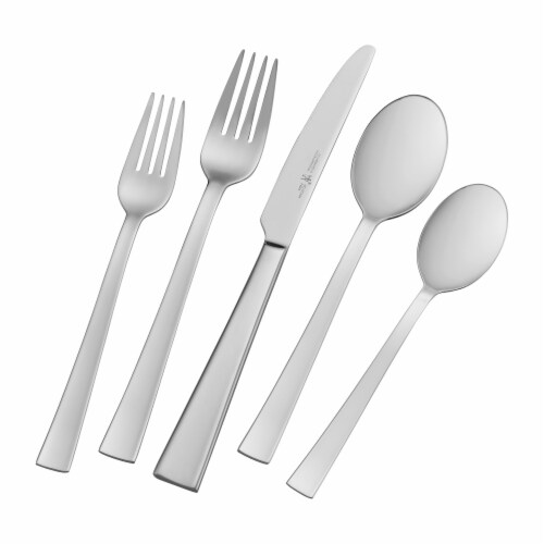 J.A. Henckels 20 Piece Andria Pattern Flatware Set Perspective: front