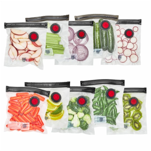 ZWILLING Fresh & Save 10-pc Vacuum Sealer Bags, Sous Vide Bags, Meal Prep -  Small, 10-pc Small - Smith's Food and Drug