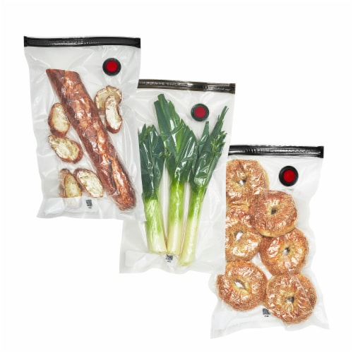 ZWILLING Fresh & Save 3-pc Vacuum Sealer Bags, Sous Vide Bags