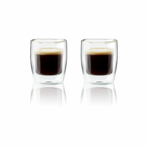 Wide Double Wall Borosilicate Glass Espresso Cup - World Market