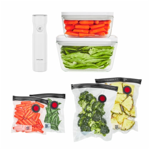 ZWILLING Fresh & Save 10-pc Vacuum Sealer Bags, Sous Vide Bags, Meal Prep -  Medium, 10-pc Medium - Kroger