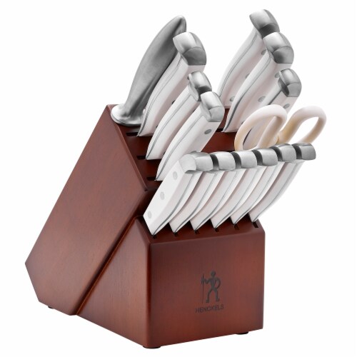 JoyJolt 11-Piece Assorted Knife Block Set High Carbon Steel Kitchen Knife