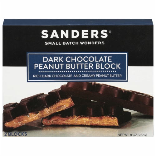 Sanders Dark Chocolate Peanut Butter Block, 8 oz Pick ‘n Save