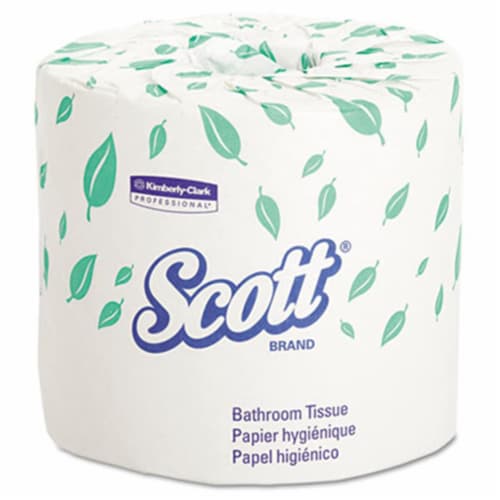 KIMBERLY-CLARK PROFESSIONAL* 04460 SCOTT Embossed Premium Bathroom Tissue-80 rolls Perspective: front