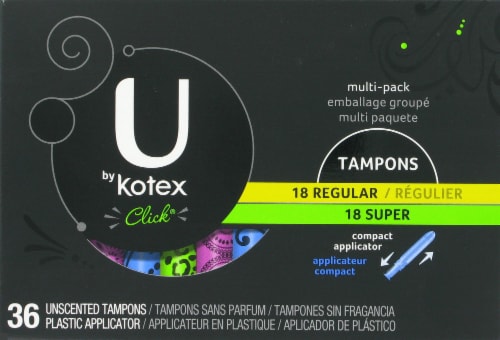 Kotex regular tampons deals
