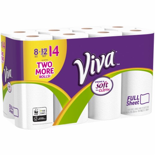 Full sheet viva top paper towels