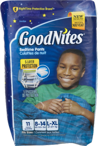 Goodnites Boys' Bedwetting Underwear, L/XL (60-125+ lbs), 12 count - Foods  Co.