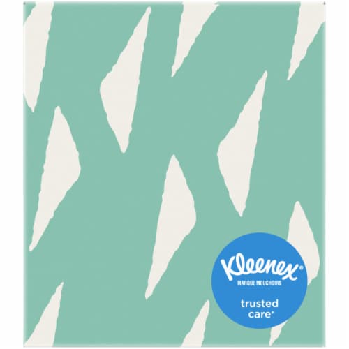 Kleenex Trusted Care Facial Tissues Perspective: front