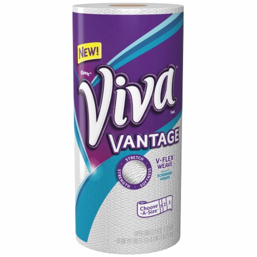 Viva Vantage Choose-A-Size Paper Towels Perspective: front