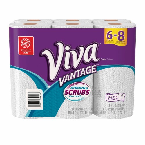 Viva Vantage Big Roll Paper Towels Perspective: front