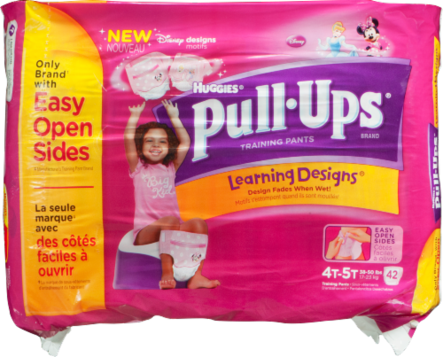 Pull-Ups Learning Designs Girls' Potty Training Pants, 4T-5T (38-50 lbs),  38 ct - Fred Meyer