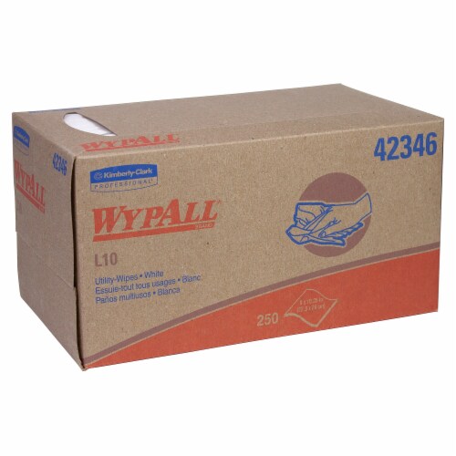 WypAll L10 Single Fold Utility Wipes Perspective: front
