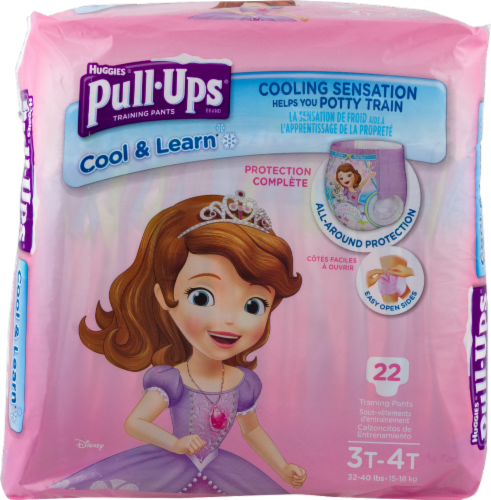 Pull-Ups Night-Time Girls' Potty Training Pants, 3T-4T (32-40 lbs), 20 ct -  Kroger