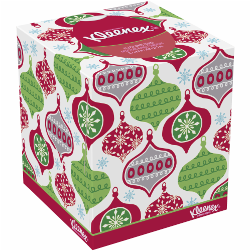 Kleenex Holiday Christmas Facial Tissues Perspective: front