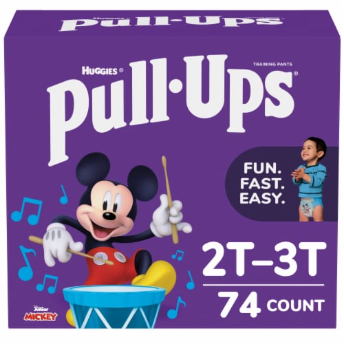 Pull-Ups Learning Designs Boys' Potty Training Pants 2T-3T (16-34 lbs), 74  ct - Foods Co.