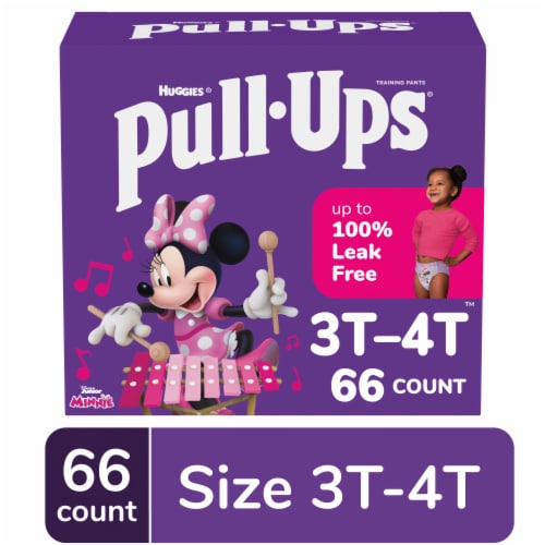 Pull-Ups Learning Designs Girls' Potty Training Pants 3T-4T (32-40