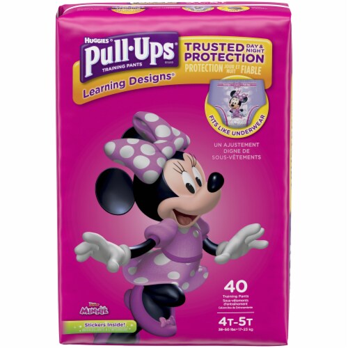 Pull-Ups Learning Designs Girls' Potty Training Pants, 4T-5T (38-50 lbs),  40 ct - Fry's Food Stores