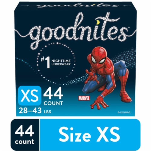 Goodnites Boys' Bedwetting Underwear XS (28-43 lbs), 44 ct - Gerbes Super  Markets