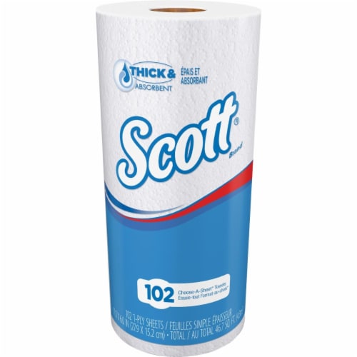 Scott® TOWEL,KITCHEN,1PLY,WH 47031 Perspective: front