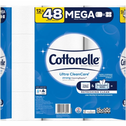 Cottonelle® Ultra CleanCare® Mega Roll Toilet Paper