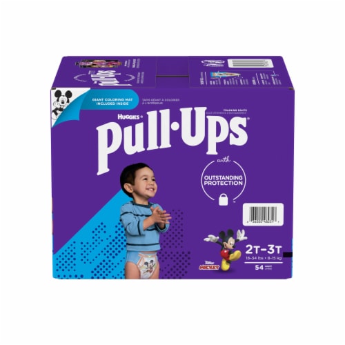 Pull-Ups Learning Designs Boys' Potty Training Pants, 2T-3T (16-34 lbs ...