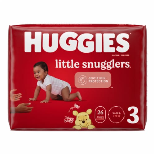 Huggies Little Snugglers Baby Diapers, Size 1 (8-14 lbs), 35 count -  Smith's Food and Drug