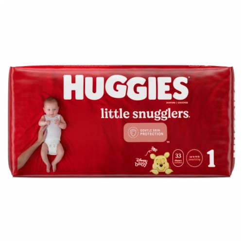  Huggies Snug & Dry Diapers, Size 1, 100 Count : Baby