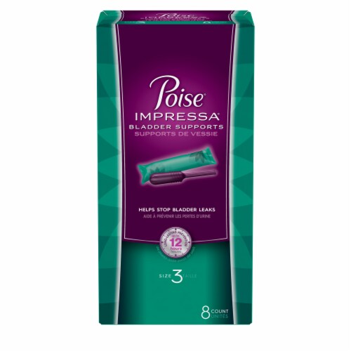 Poise® Impressa Size 3 Bladder Supports Perspective: front