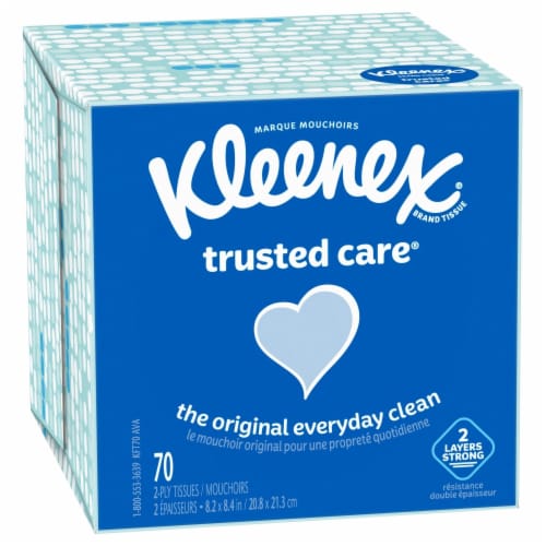 Kleenex® Facial Tissues Perspective: front
