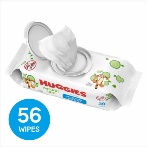 Huggies Natural Care Refreshing Scented Baby Wipes Perspective: front