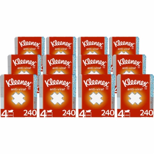 Kleenex KCC51044CT Anti-Viral Facial Tissue Perspective: front
