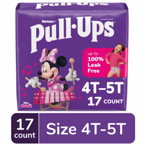 Pull-Ups Learning Designs Girls' Potty Training Pants 4T-5T (38-50 lbs), 17  countt - Food 4 Less