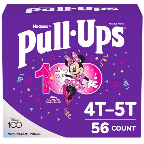 Pull-Ups Girls' Potty Training Pants 4T-5T Perspective: front