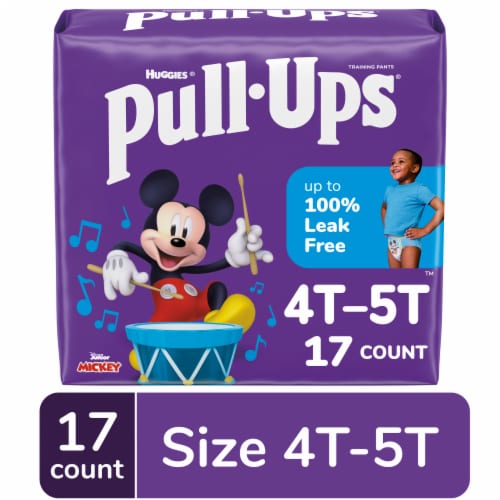 Pull-Ups Learning Designs Boys' Potty Training Pants 4T-5T (38-50 lbs), 17  ct - Fry's Food Stores