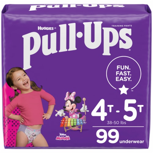 Pull-Ups Learning Designs Girls' Potty Training Pants, 4T-5T (38-50 lbs),  99 ct - Gerbes Super Markets