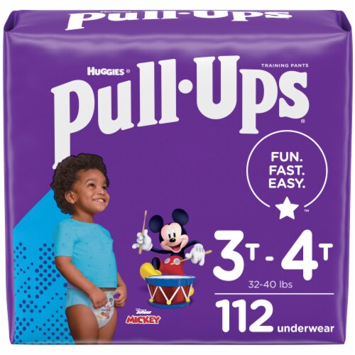 Pull-Ups® Learning Designs 3T-4T Boys Training Pants Huge Pack Perspective: front